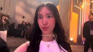 郭可盈林文龙15岁女儿晒颁奖礼Vlog，气质出众被赞星味浓