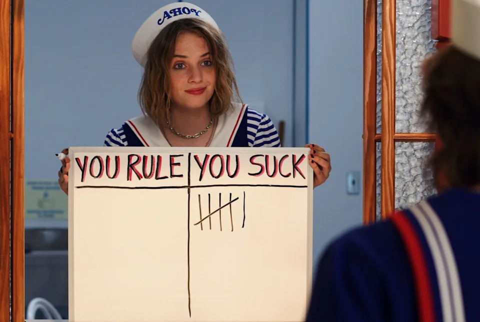 玛雅霍克在怪奇物语中饰演罗宾