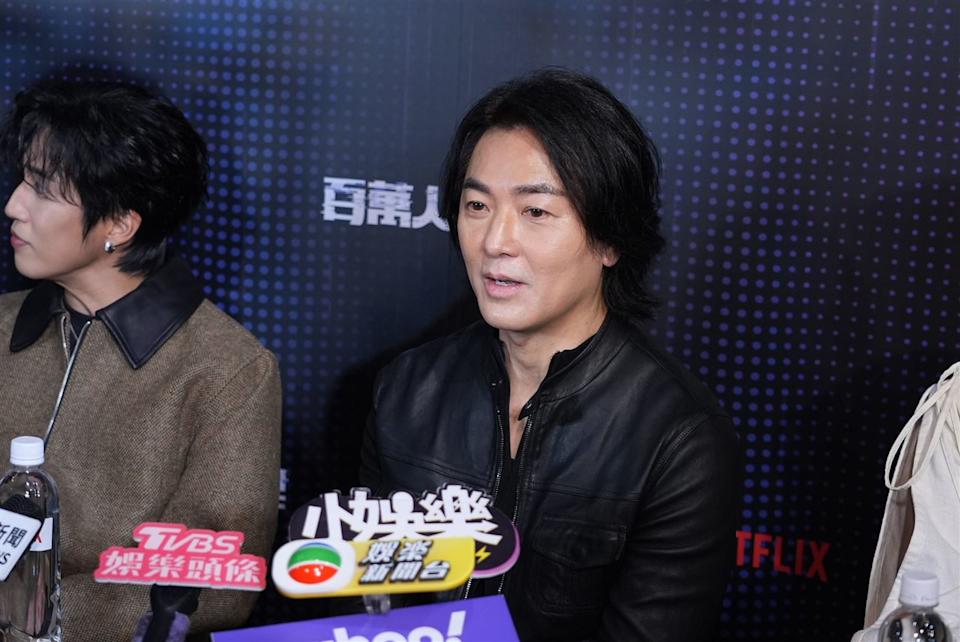 郑伊健分享生活态度