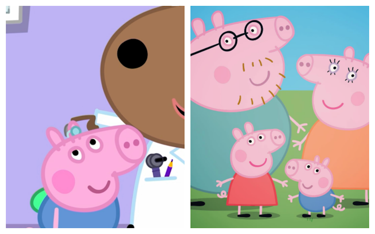 《小猪佩奇》剧情新突破:弟弟乔治确诊听力受损佩戴助听器引起广泛关注
