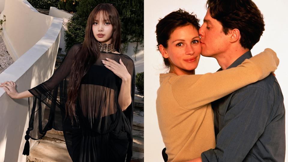 新版《新娘百分百》套用「明星爱上普通人」的设定。（翻摄lalalalisa_m IG、剧照）