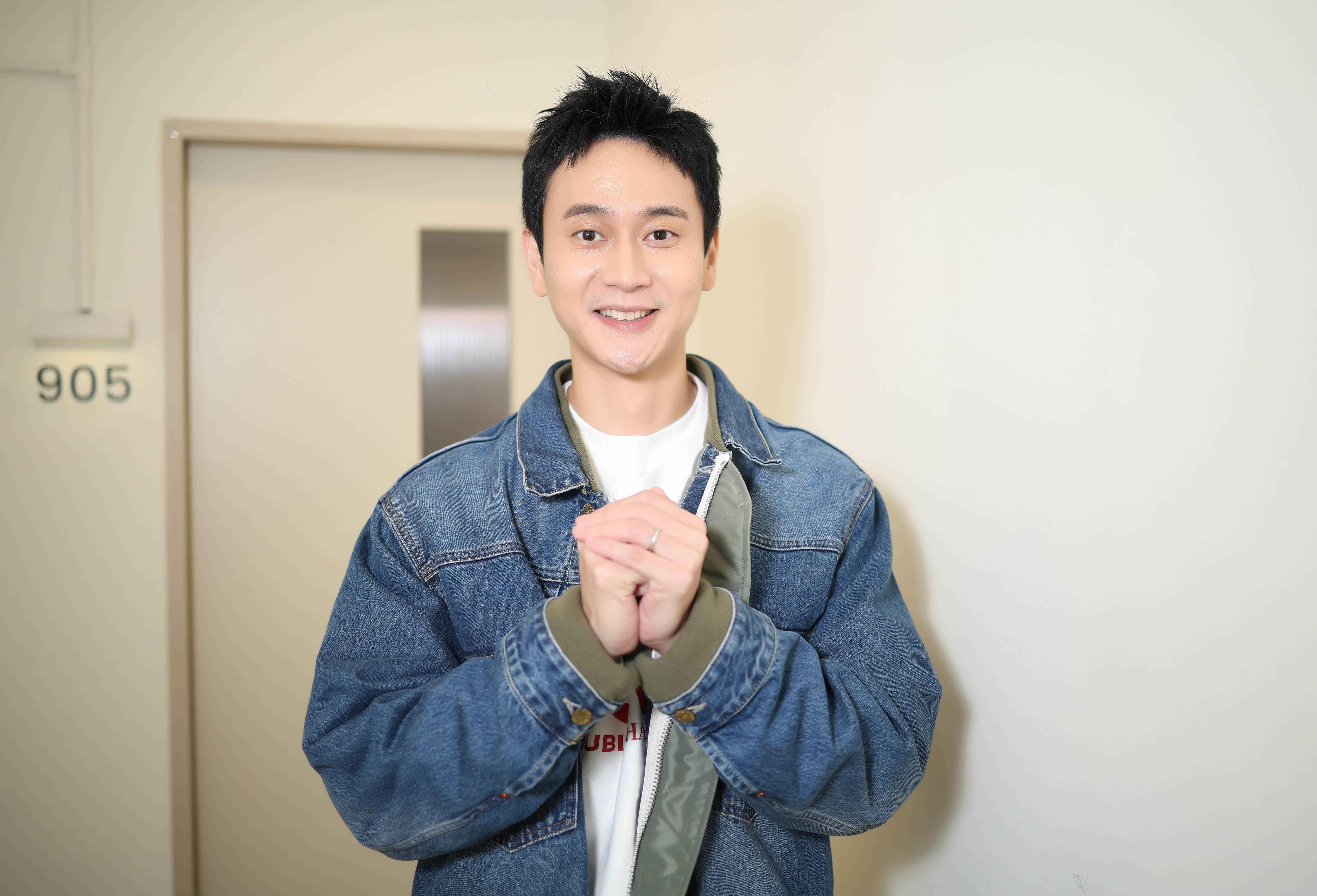 刘冠廷分享“戏里戏外两个老婆相见欢”趣事。（图／东森娱乐）