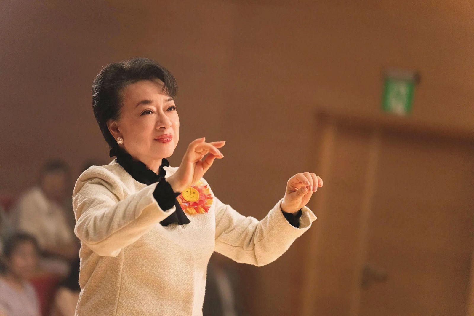 “玉英奶奶”翁倩玉（图）的原型人物看完后，十分感动。（壹壹喜喜电影股份有限公司提供）