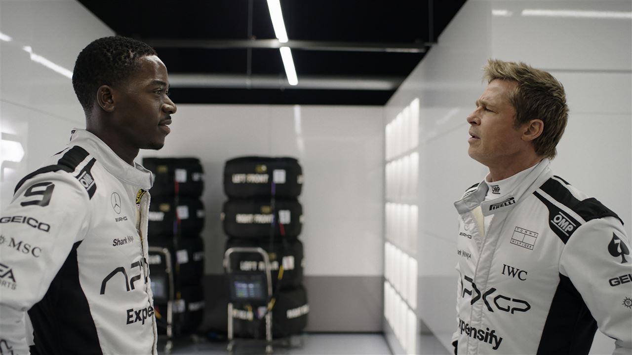 《F1电影》在全球口碑好评不断。(图/CATCHPLAY+提供)