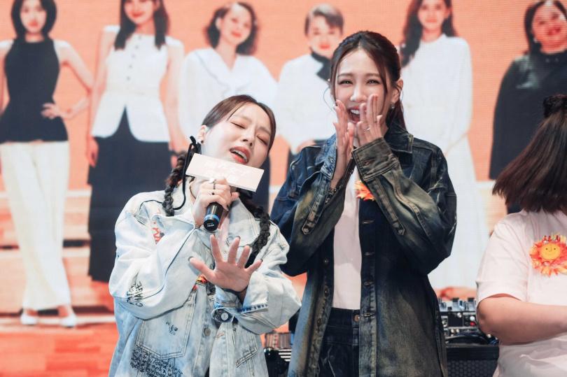 因为拍了本片，安心亚（右）与孙淑媚建立了好默契与好友谊。